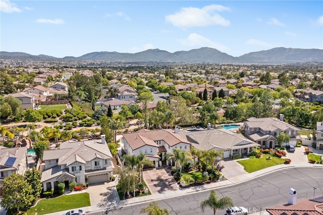 32429 Castle Ct, Temecula, CA 92592 - aerial view of residential area with mountains