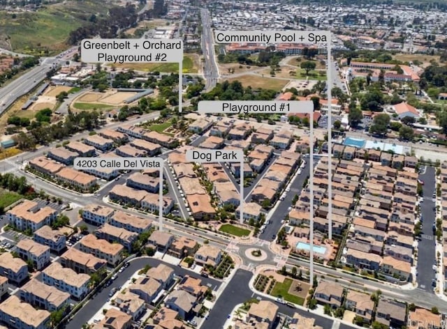 4203 Calle Del Vis, Oceanside, CA 92057 - aerial view of property's location