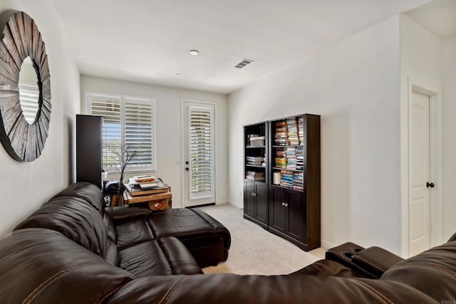 4203 Calle Del Vis, Oceanside, CA 92057 - living room featuring light carpet and baseboards