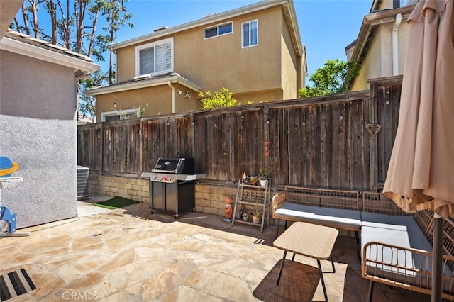130 Bloomfield Ln, Rancho Santa Margarita, CA 92688 - view of patio with area for grilling