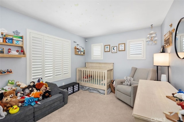 130 Bloomfield Ln, Rancho Santa Margarita, CA 92688 - carpeted bedroom featuring a nursery area