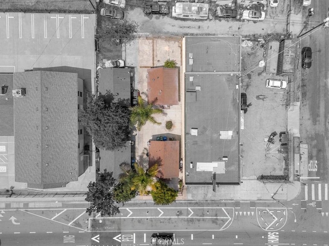 9309 S Broadway, Los Angeles, CA 90003 - drone / aerial view