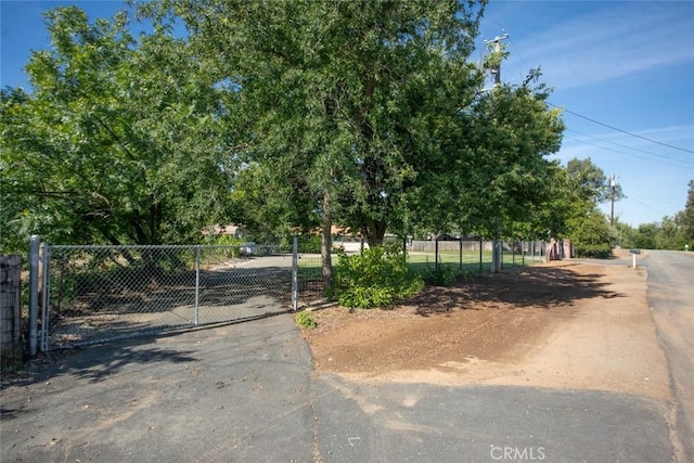49 Bob Way, Oroville, CA 95965 - view of asphalt driveway with a gate and a gated entry
