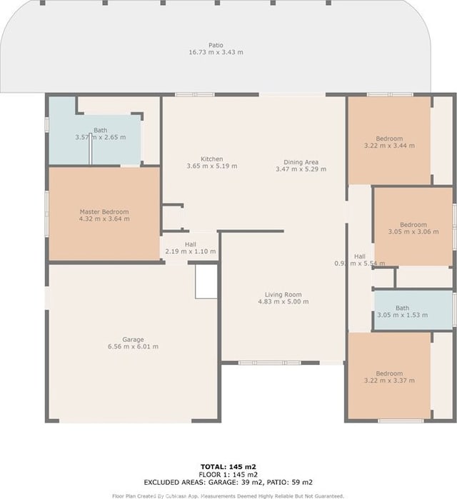 12705 Foreman Ave, Moreno Valley, CA 92553 - floor plan / room layout