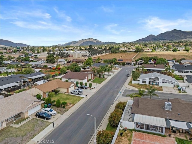 12705 Foreman Ave, Moreno Valley, CA 92553 - aerial view of residential area featuring a mountain backdrop
