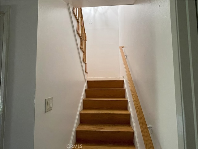 6 Rawhide Ln, Carson, CA 90745 - stairway featuring wood finished floors