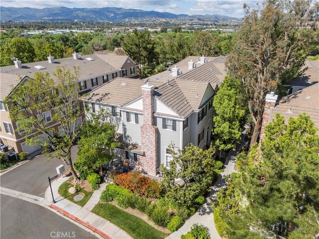 23423 Waterway Ln Unit 17, Valencia, CA 91355 - aerial view of residential area with a mountainous background