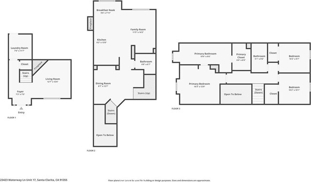 23423 Waterway Ln Unit 17, Valencia, CA 91355 - home floor plan