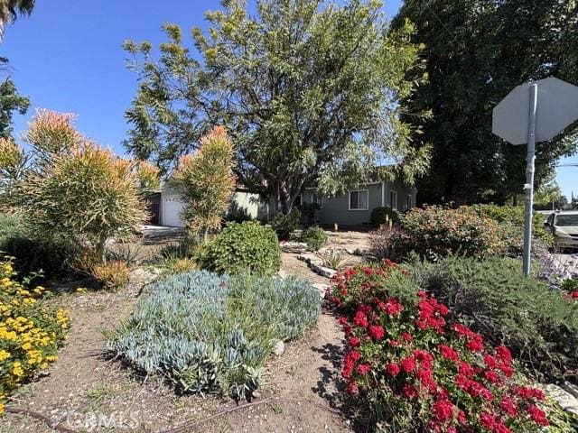 2020 W Swanee Ln, West Covina, CA 91790 - view of yard featuring an attached garage