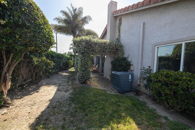 4843 Sumac Pl, Oceanside, CA 92057 - view of yard with central AC