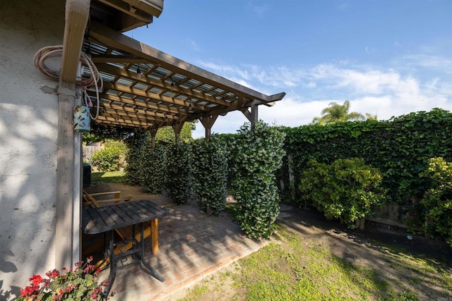 4843 Sumac Pl, Oceanside, CA 92057 - view of yard featuring a pergola and a patio