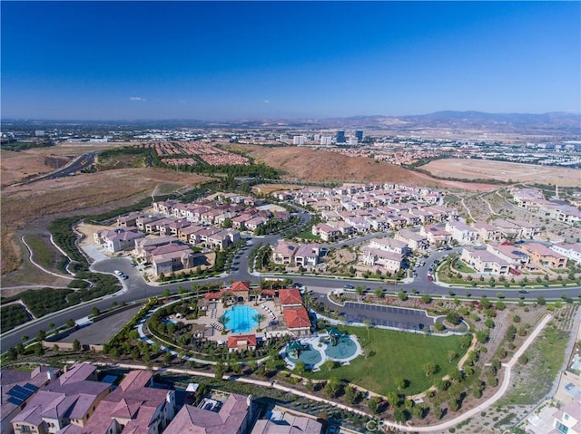 104 Scenic Crst, Irvine, CA 92618 - aerial overview of property's location with nearby suburban area and a pool area