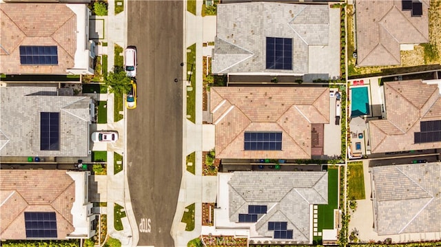 110 Mulberry, Lake Forest, CA 92630 - aerial perspective of suburban area with property boundaries highlighted
