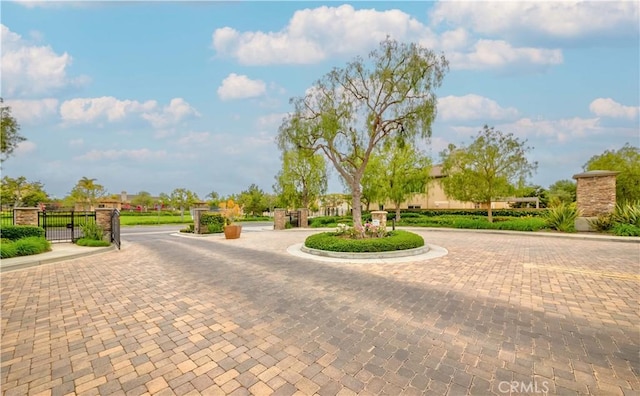 2551 Holly St, Fullerton, CA 92835 - view of property's community with a gate and fence
