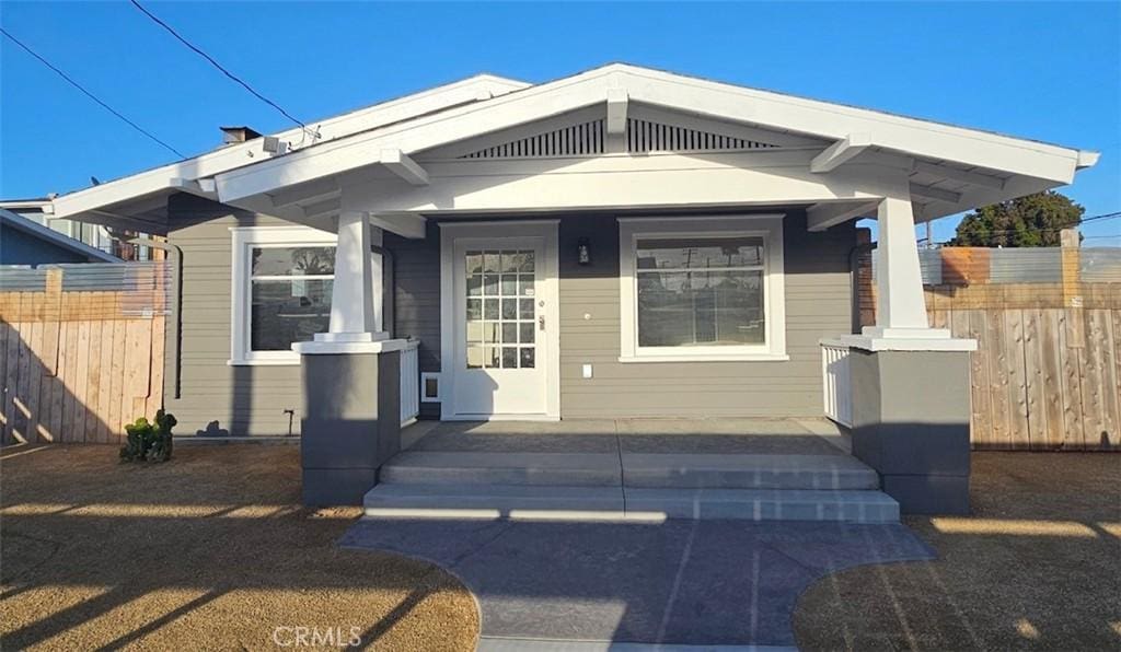 4107 37th St, San Diego, CA 92105 - view of front facade with a porch