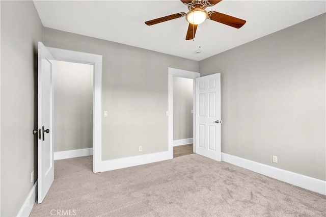 4107 37th St, San Diego, CA 92105 - unfurnished bedroom featuring carpet floors and a ceiling fan