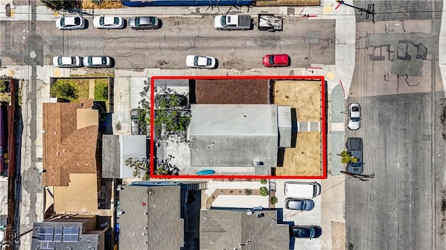 4107 37th St, San Diego, CA 92105 - aerial view of property's location featuring property boundaries highlighted
