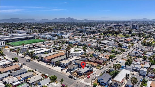 4107 37th St, San Diego, CA 92105 - bird's eye view of a mountain backdrop