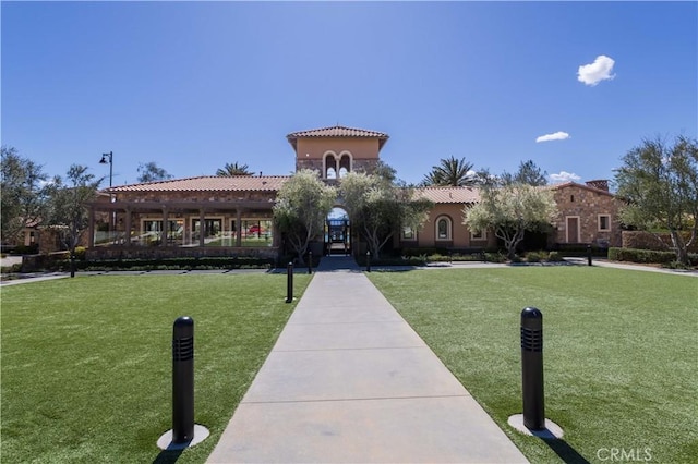 20621 Chestnut Cir, Porter Ranch, CA 91326 - view of community featuring a lawn