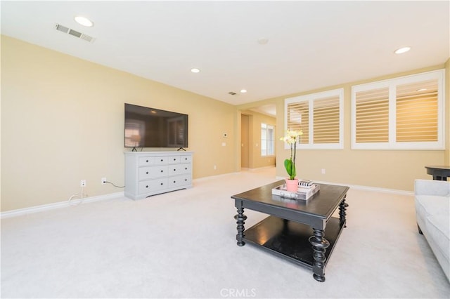12538 Old Port Ct, Rancho Cucamonga, CA 91739 - carpeted living area featuring recessed lighting and baseboards