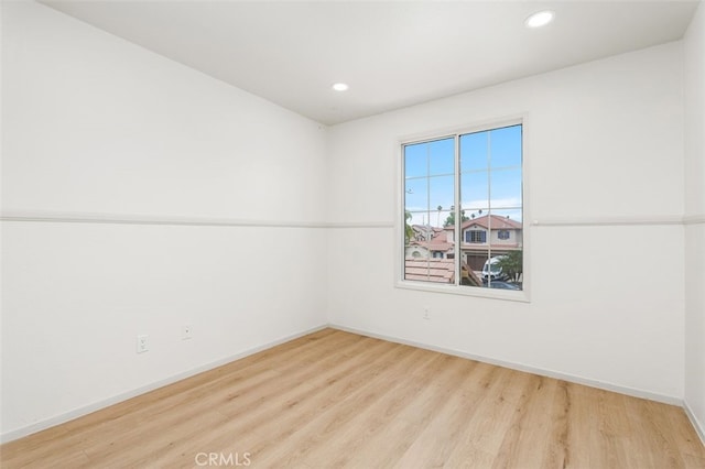 3116 Windhaven Way, Corona, CA 92882 - unfurnished room featuring wood finished floors, baseboards, and recessed lighting