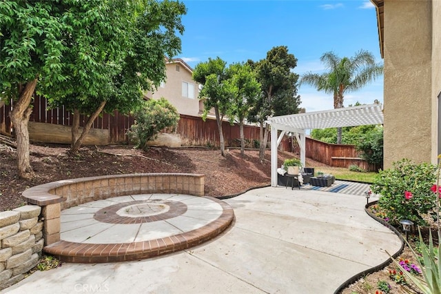 3116 Windhaven Way, Corona, CA 92882 - fenced backyard with a patio and a pergola