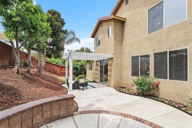 3116 Windhaven Way, Corona, CA 92882 - fenced backyard featuring a pergola and a patio