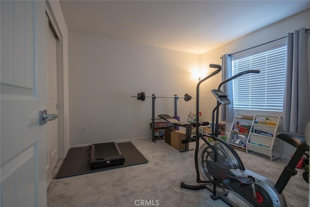 1810 Park Place Ln, Riverside, CA 92501 - workout area featuring carpet floors