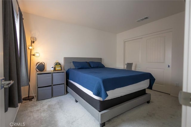 1810 Park Place Ln, Riverside, CA 92501 - bedroom featuring light colored carpet and a closet