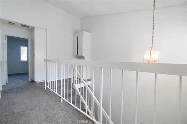 6523 E Camino Unit 2, Anaheim, CA 92807 - corridor with carpet flooring
