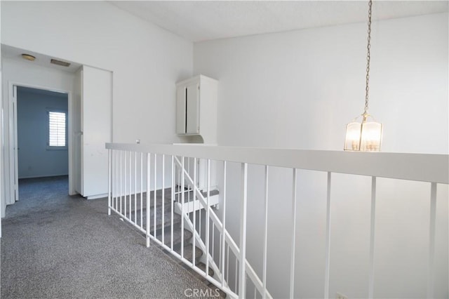 6523 E Camino Unit 2, Anaheim, CA 92807 - corridor with carpet