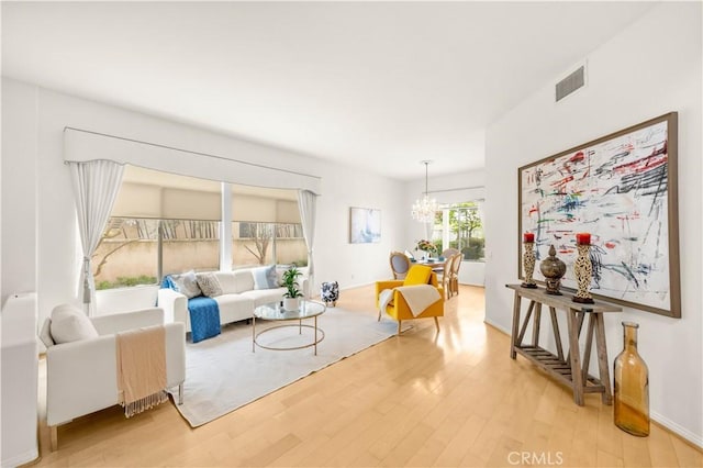 18560 Stonegate Ln, Rowland Heights, CA 91748 - living area featuring a chandelier and wood finished floors