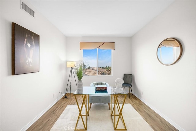 18560 Stonegate Ln, Rowland Heights, CA 91748 - office area featuring wood finished floors and baseboards