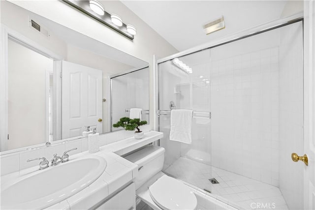 18560 Stonegate Ln, Rowland Heights, CA 91748 - full bathroom with a stall shower and vanity
