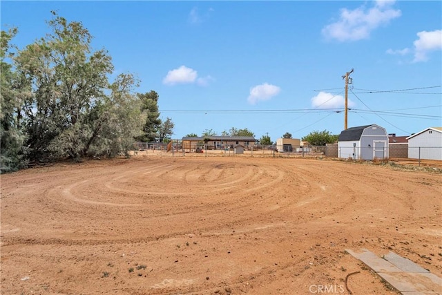 21046 Lone Eagle Rd, Apple Valley, CA 92308 - view of yard featuring fence