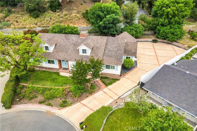 780 Brown Sage Dr, Glendora, CA 91741 - view from above of property