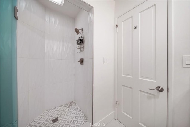 780 Brown Sage Dr, Glendora, CA 91741 - full bathroom featuring a shower stall and baseboards