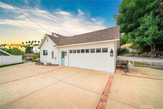 780 Brown Sage Dr, Glendora, CA 91741 - view of front facade with stucco siding, roof with shingles, concrete driveway, and a garage