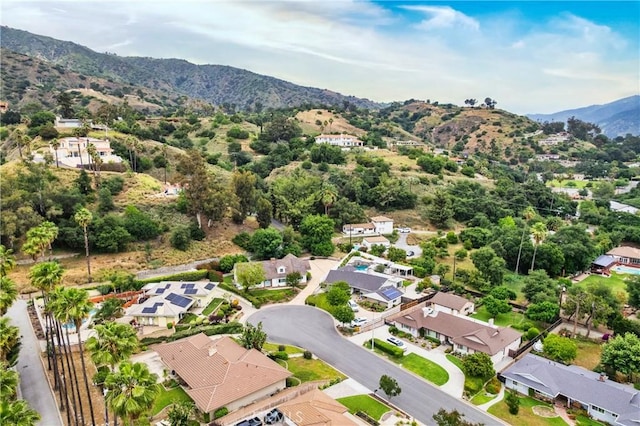 780 Brown Sage Dr, Glendora, CA 91741 - aerial view of residential area with a mountainous background