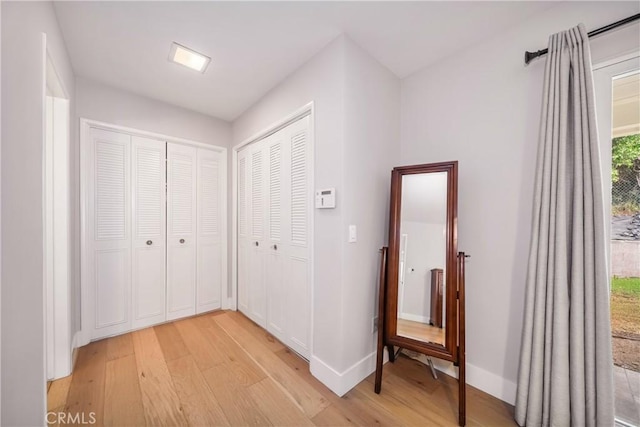 780 Brown Sage Dr, Glendora, CA 91741 - hall featuring light wood-style flooring and baseboards