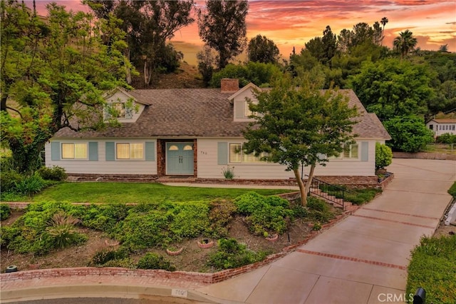780 Brown Sage Dr, Glendora, CA 91741 - view of front facade with roof with shingles