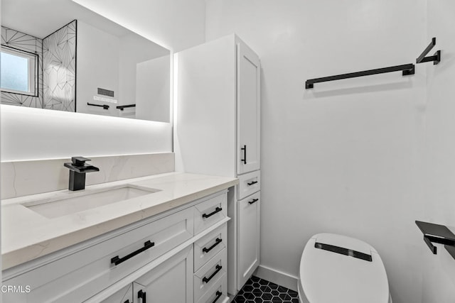6721 S Springpark Ave Unit 3A, Los Angeles, CA 90056 - bathroom featuring vanity and toilet