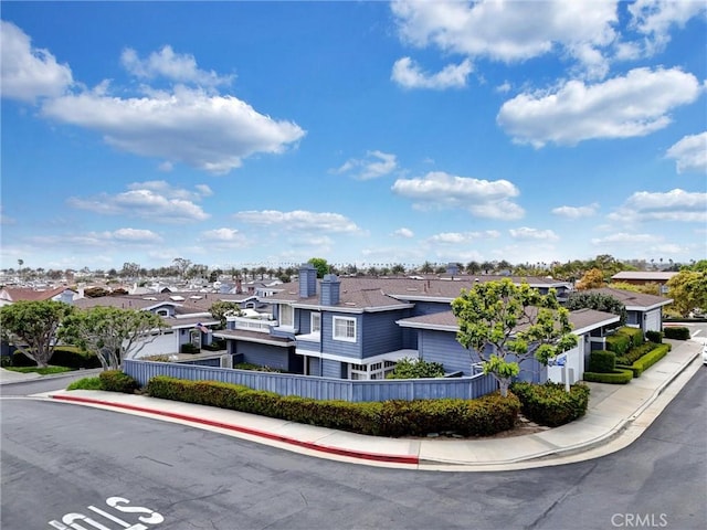 3511 Daffodil Ave Unit 14, Corona Del Mar, CA 92625 - view of front facade featuring fence and a residential view