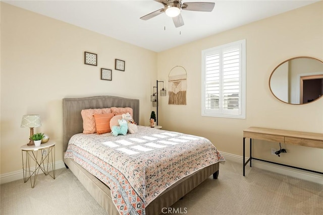 32106 Richardson St, Menifee, CA 92584 - carpeted bedroom with baseboards and a ceiling fan