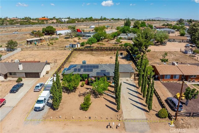 16230 Rodeo St, Hesperia, CA 92345 - aerial perspective of suburban area with a mountain backdrop