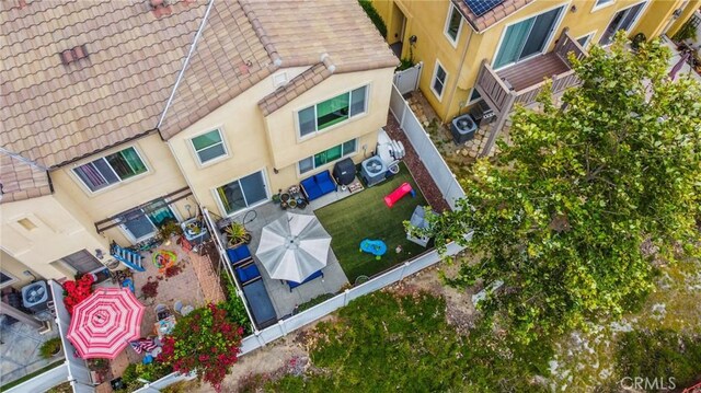 5485 San Roberto, San Diego, CA 92154 - view from above of property