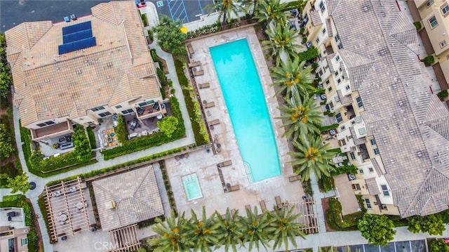 5485 San Roberto, San Diego, CA 92154 - bird's eye view of a pool area