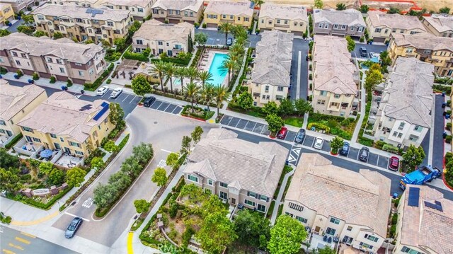 5485 San Roberto, San Diego, CA 92154 - aerial perspective of suburban area with a pool