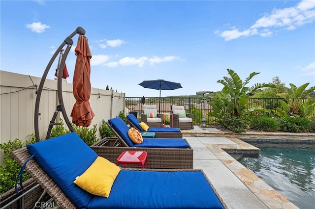 45936 Camino Rubi, Temecula, CA 92592 - view of playground with a fenced backyard and a patio