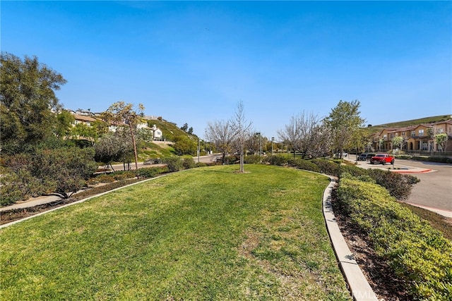 8519 E Kendra Loop, Orange, CA 92867 - view of grassy yard featuring a residential view